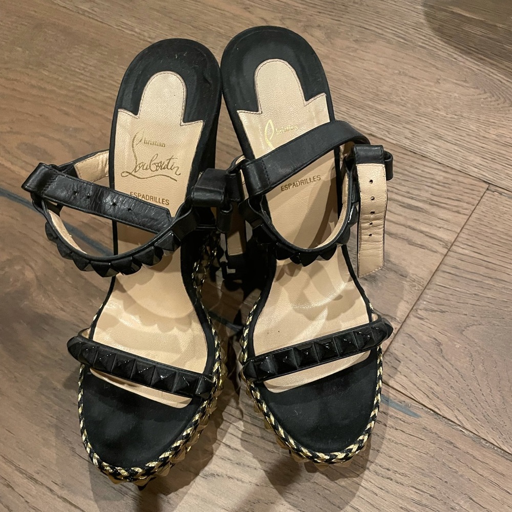 Christian Louboutin Wedges size 38
